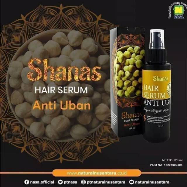 Shanas Hair serum Anti Uban/Terampuh Atasi anti Uban