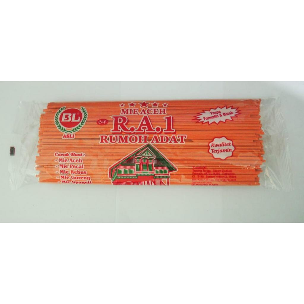 

Mie Lidi / Mie Kering / Mie Aceh / Mie Gomak Rumoh Adat Merah (500 Gram)