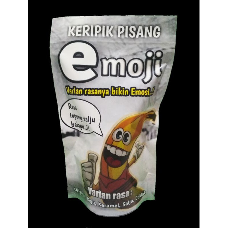 

Emoji. keripik pisang aneka rasa