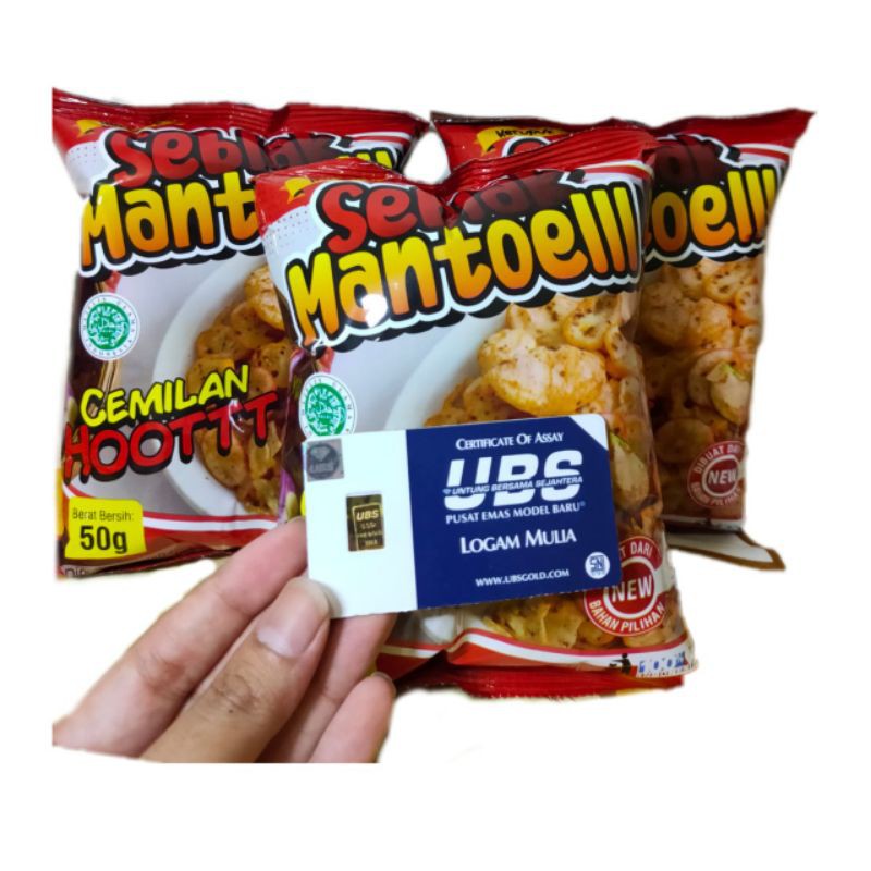 

1 karung Seblak Mantoelll snack berhadiah uang dan emas