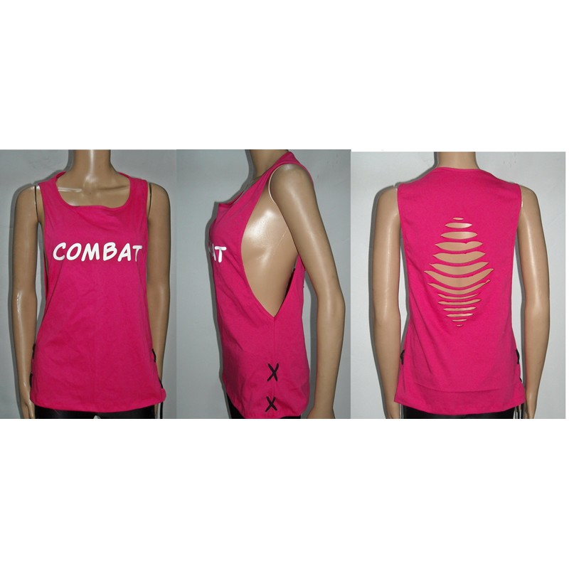 Tanktop Senam model sobek Tanktop Combat (ATB54)