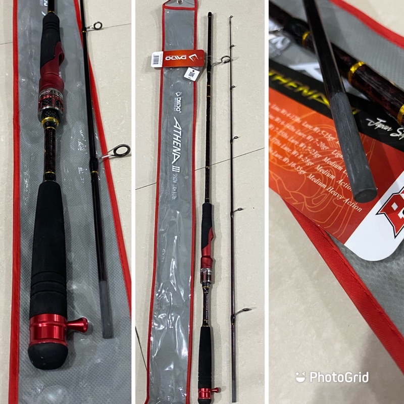 Joran Pancing Spinning Carbon Solid Daido Athena III / Nordiec / Black Reaper / Levius