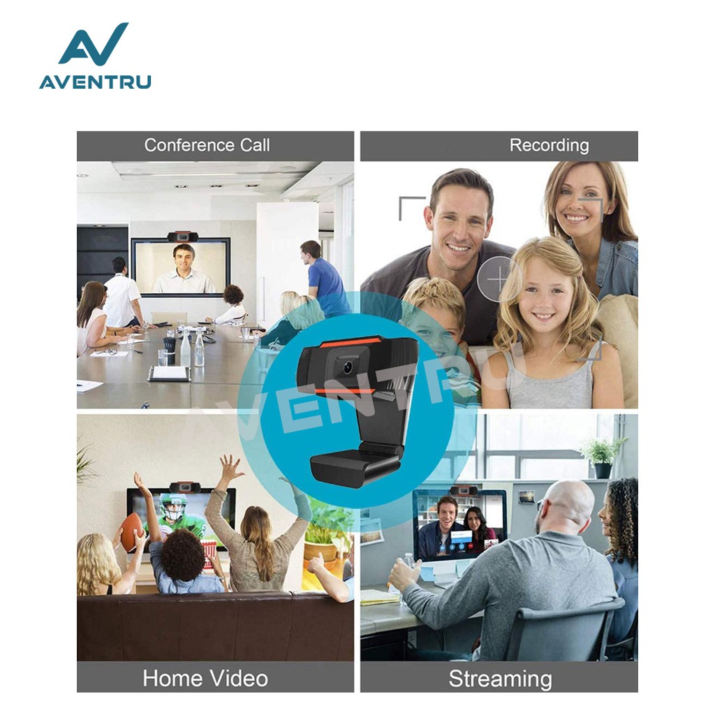 Web Cam HD 720p 1080p  Webcam Kamera PC Laptop Monitor with Built in Mic