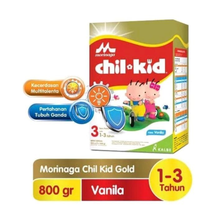 Chil Kid Susu Vanila Box 800gr