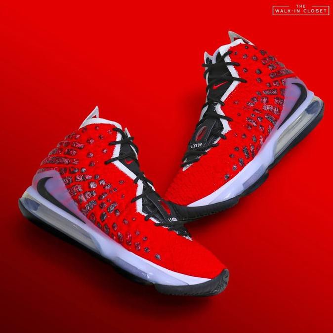 Sepatu Basket Nike Lebron 17 "Uptempo" Bq3177-601 Bnib Original Angmokio258