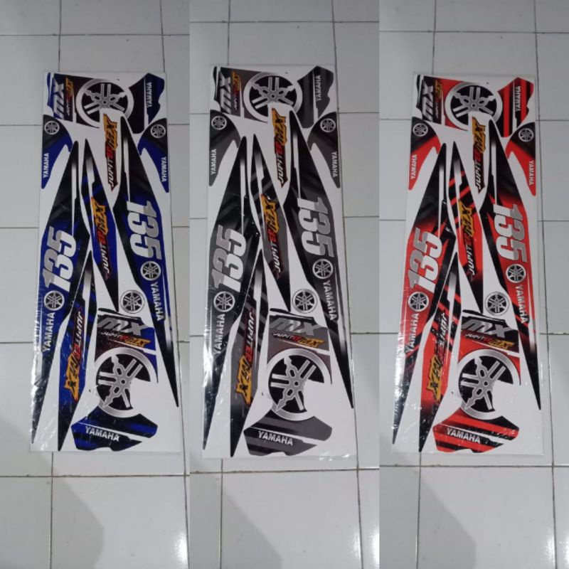 STRIPING MX OLD VARIASI - STRIPING MX OLD 135 KEREN - Striping variasi jupiter mx lama 135 - Stiker 
