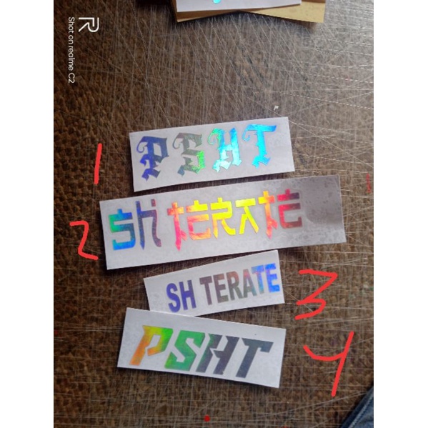 

stiker sh terate