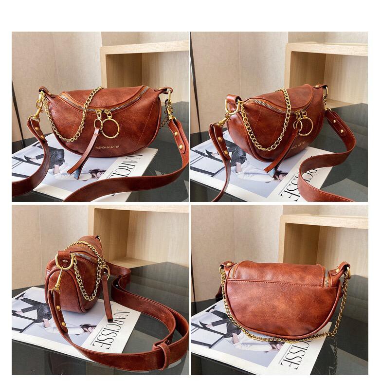 GI 30337 BQ 3247 GT 1015 RISCE TAS SELEMPANG TALI RANTAI IMPORT WANITA CEWEK JT EL 5053 LT 1745 CR 7165