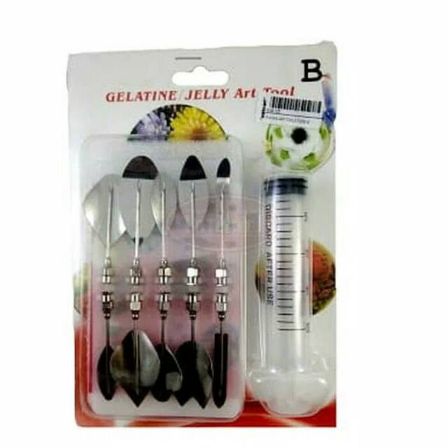 Jelly art tool B gelatine jelly art tool cetakan puding art penghias kue