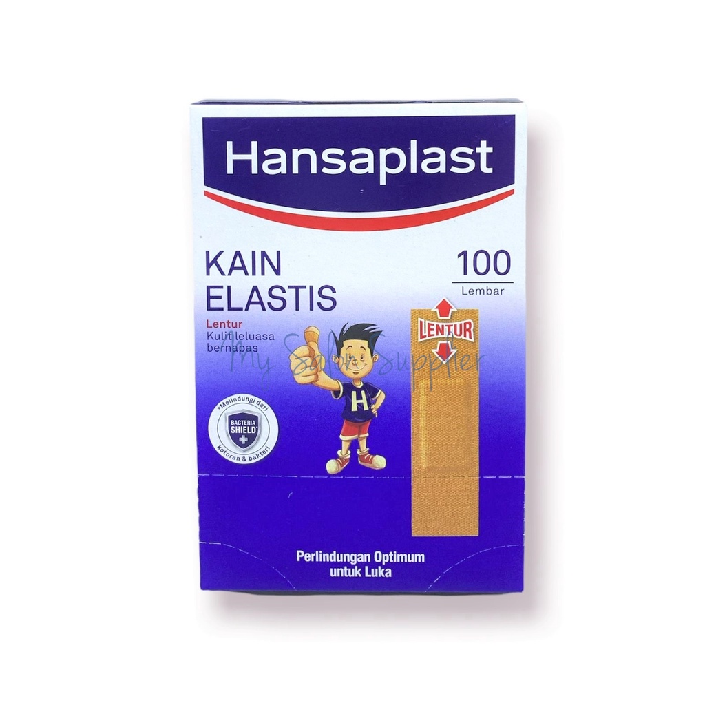 Hansaplast Kain Elastis Lentur 100 Lembar