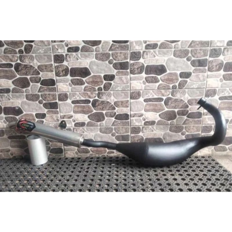 Knalpot Creampie Jogjakarta Ninja R RR SS Standar Racing Bobokan Original Racing Jogja juraganknalpo