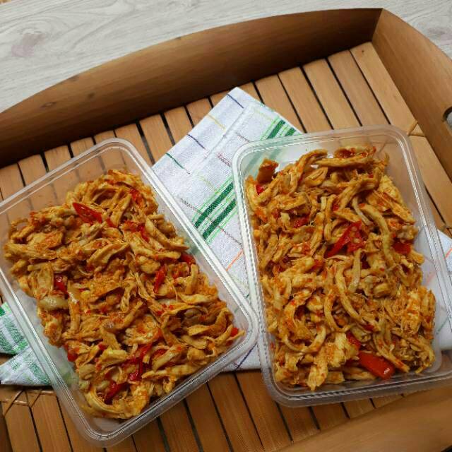 

ayam suwir mercon