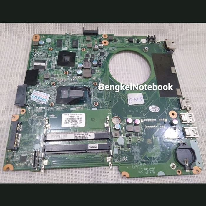 Motherboard HP 14-N HP 15-N Processor Intel Core i3 SR1EK ATI Radeon