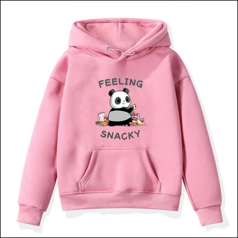 Sweater Anak Snacky Bare Bear // Hoodie Anak Fleece Pakaian Anak Unisex