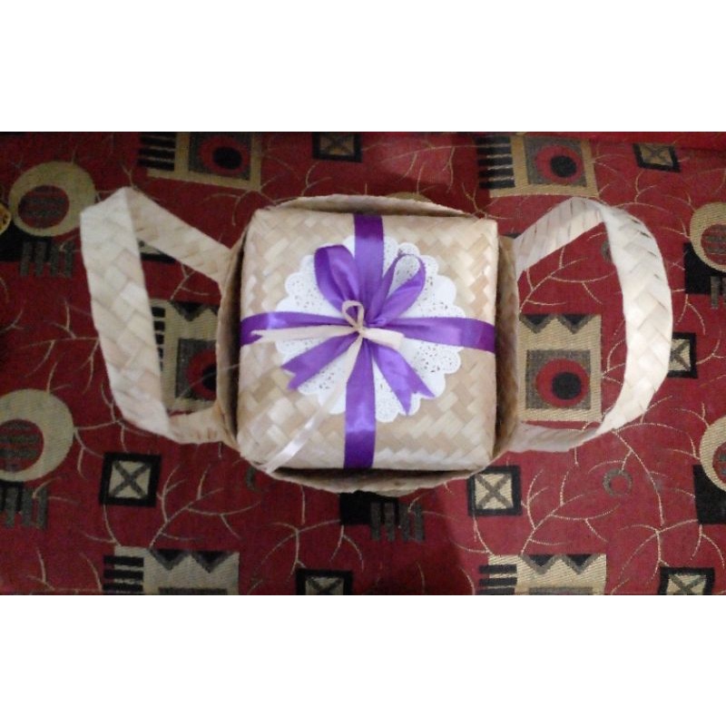 

[ BESEKRAF ] BESEK PITA JINJING UKURAN 18 X 18 20 X 20 25 X 25 BESEK BAMBU JINJING PITA NATURAL