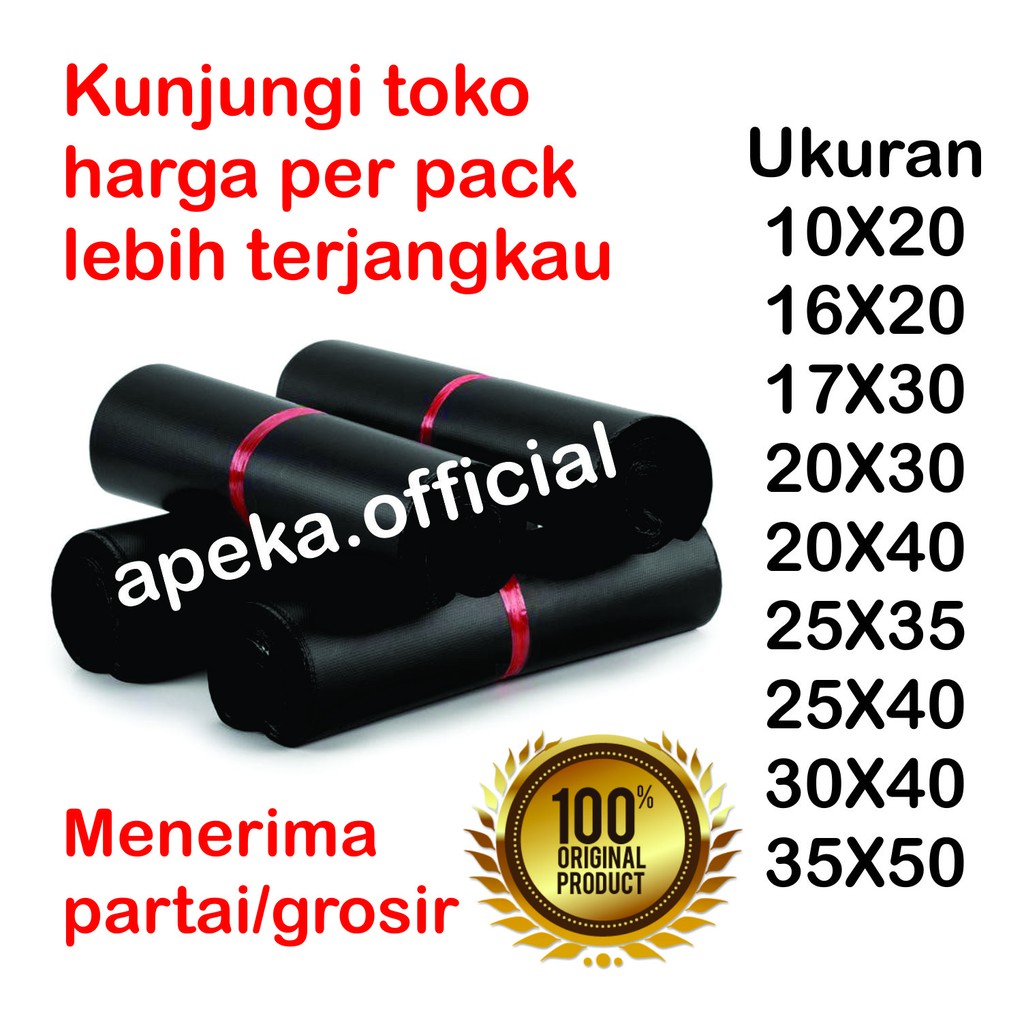 Plastik Polymailer Packingan Online Shop Amplop Plastik Packing Olshop (PACK)