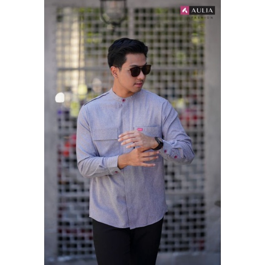 Koko Mehmet Dark Grey Aulia fashion