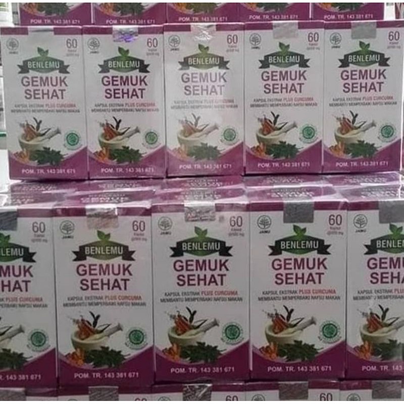Kapsul Gemuk Sehat | Benlemu Isi 60kpsl
