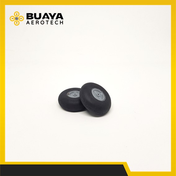 Roda Pesawat Rc plane 40mm Rubber Wheel Aeromodelling