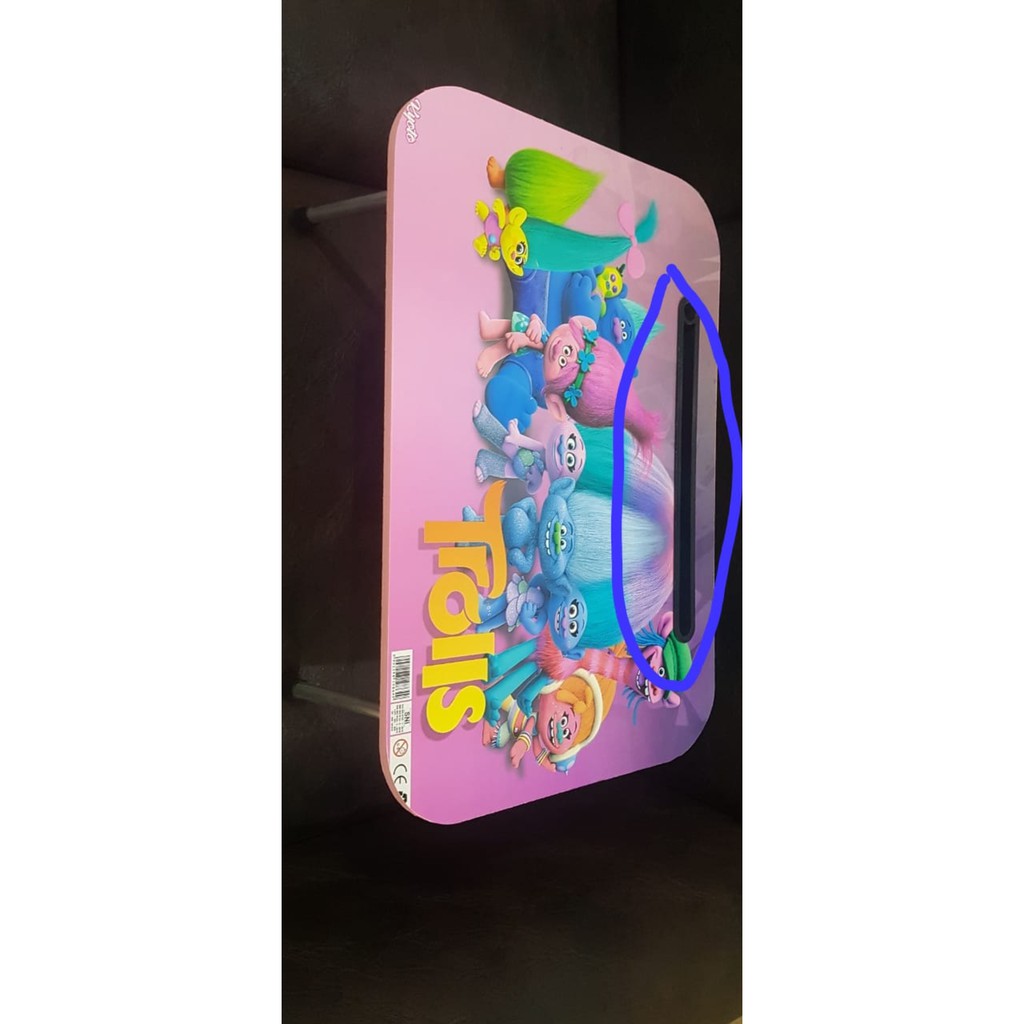 

meja belajar dudukan tablet atau hp karakter bazic murah lokal