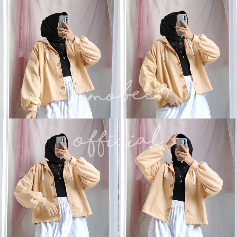 KIMMY OVERSIZE BUTTON // JAKET OVERSIZE BALON KANCING