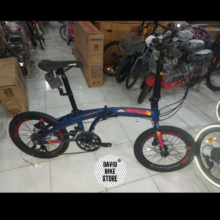 Sepeda lipat 20" Exotic explore 9.0