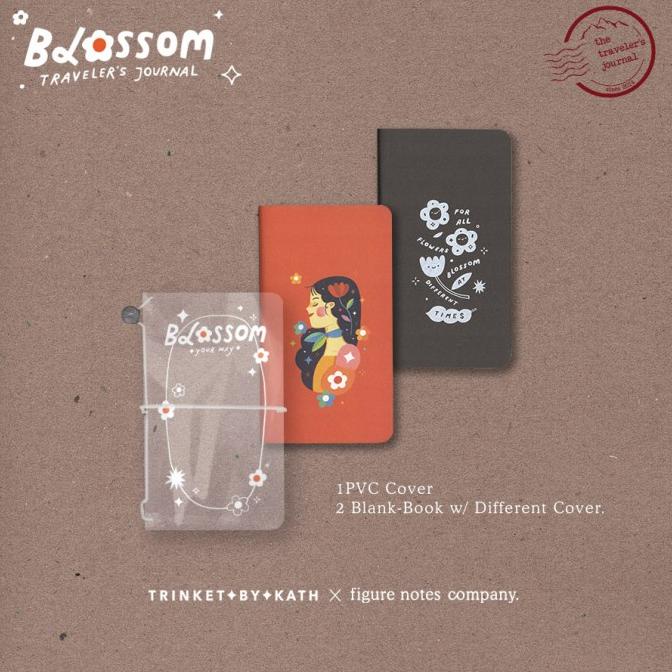 

Blossom Traveler's Journal PVC - Figure Notes x Trinket
