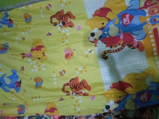 Termurah Sprei Homemade Karakter Anak Dewasa Motif Pooh Polkadot