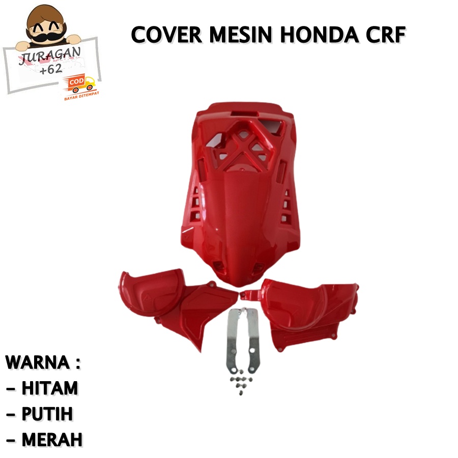 TUTUP COVER MESIN LUMPUR MOTOR TRAIL HONDA CRF