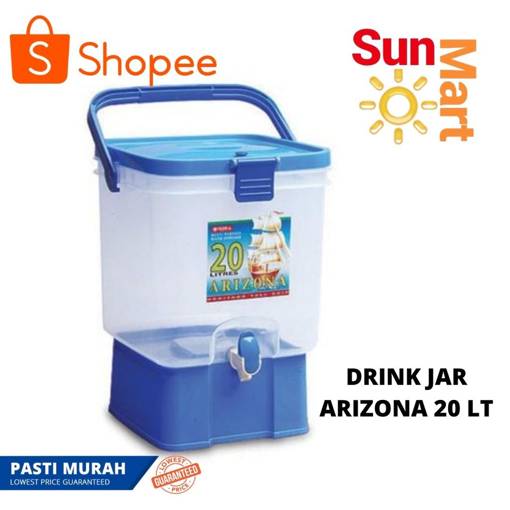 DRINK JAR TEMPAT MINUMAN ARIZONA HOT/NORMAL 20 LITER