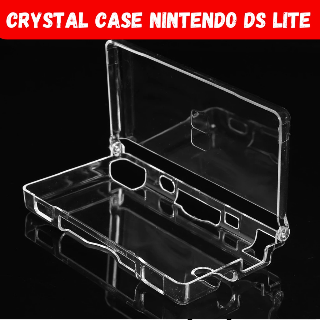 CASE NDS LITE HARD CASE NDSLITE CRYSTAL MIKA TRANSPARANT NINTENDO DSL NDSL