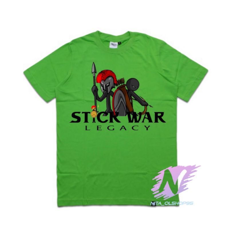 stickwar legacy kaos anak stickman baju kartun anak