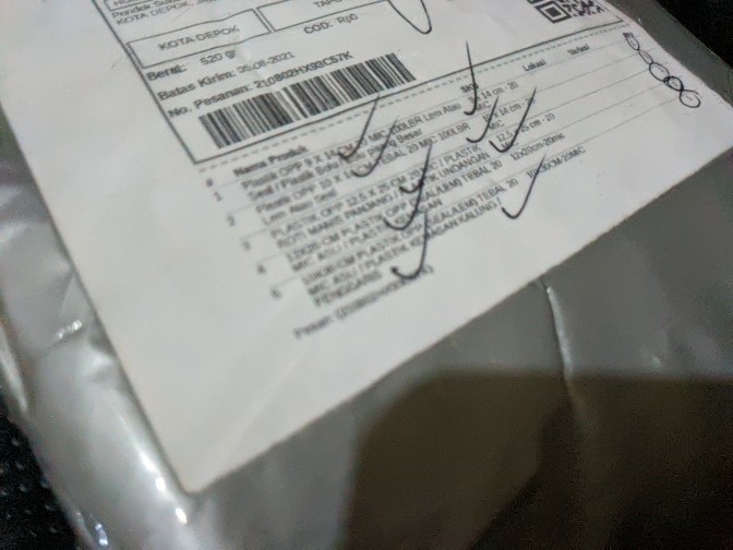 Plastik Opp 12,5 X 25 Cm 20 Mic / Plastik Roti Manis Panjang / Plastik Undangan