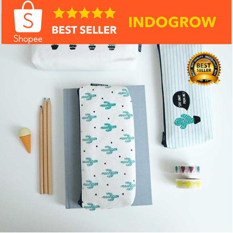 

Hot Promo Kotak Pensil Cute Kawaii Cactus indogrow