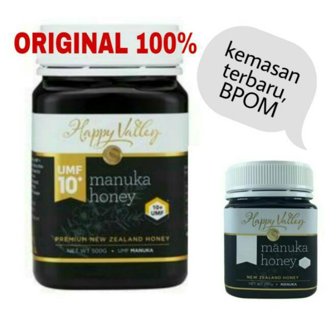 

Madu manuka HAPPY VALLEY MANUKA HONEY UMF 10+ 500 gr