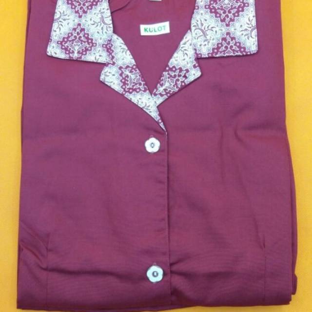 Baju suster kulot / baju suster celan pendek XL