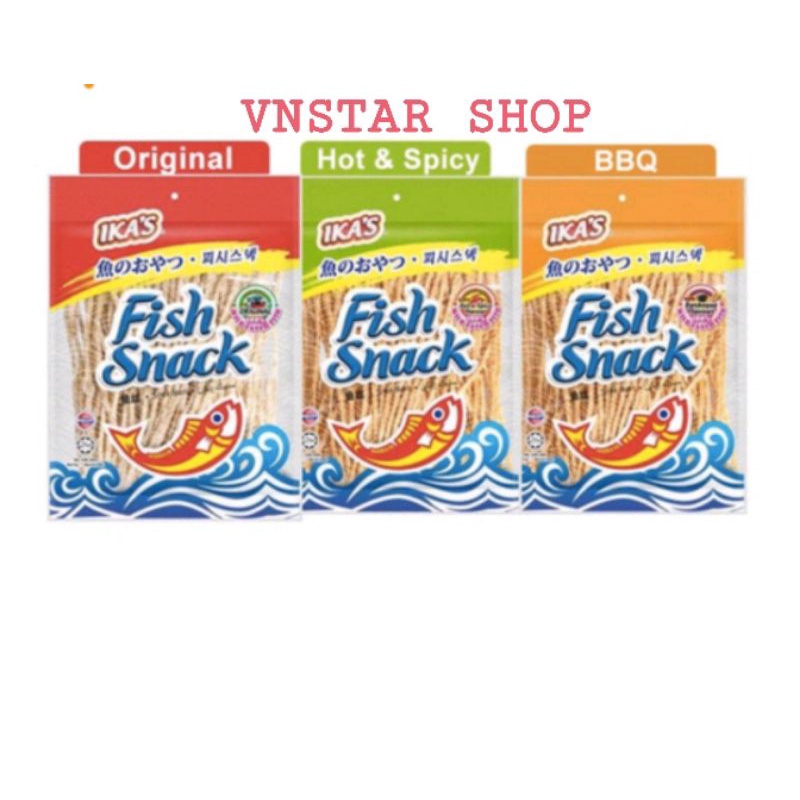 

Ikas Fish Snack Original 50gr | Snack Ikan Malaysia | Snack Lidi Ikan
