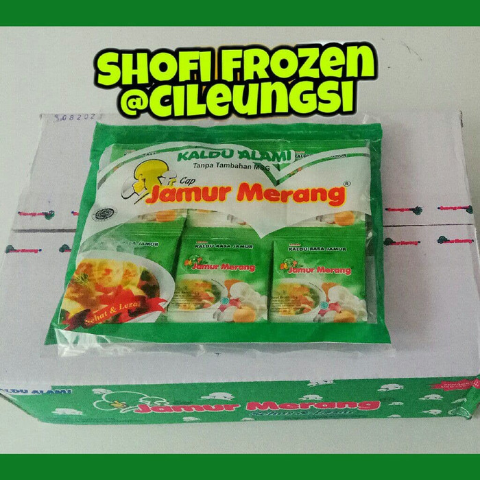

Spesial Promo - Promo Kaldu Jamur Kaldu Alami Cap Jamur Merang 1 Dus Kemasan Foil