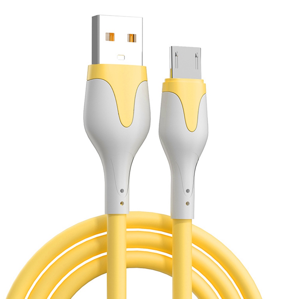 Kabel Data / Charger USB Tipe C Fast Charging Bahan Silikon Lembut Panjang 1m / 2m Untuk Android