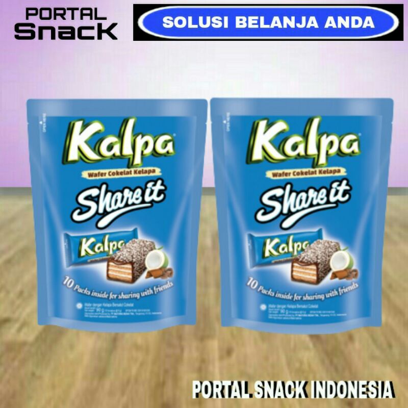 

KALPA SHARE IT wafer coklat kelapa 90gr