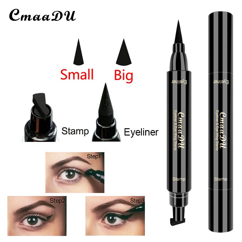 rcsbeauty ✅ Cmaadu eyeliner wing stamp 2in1 waterproof