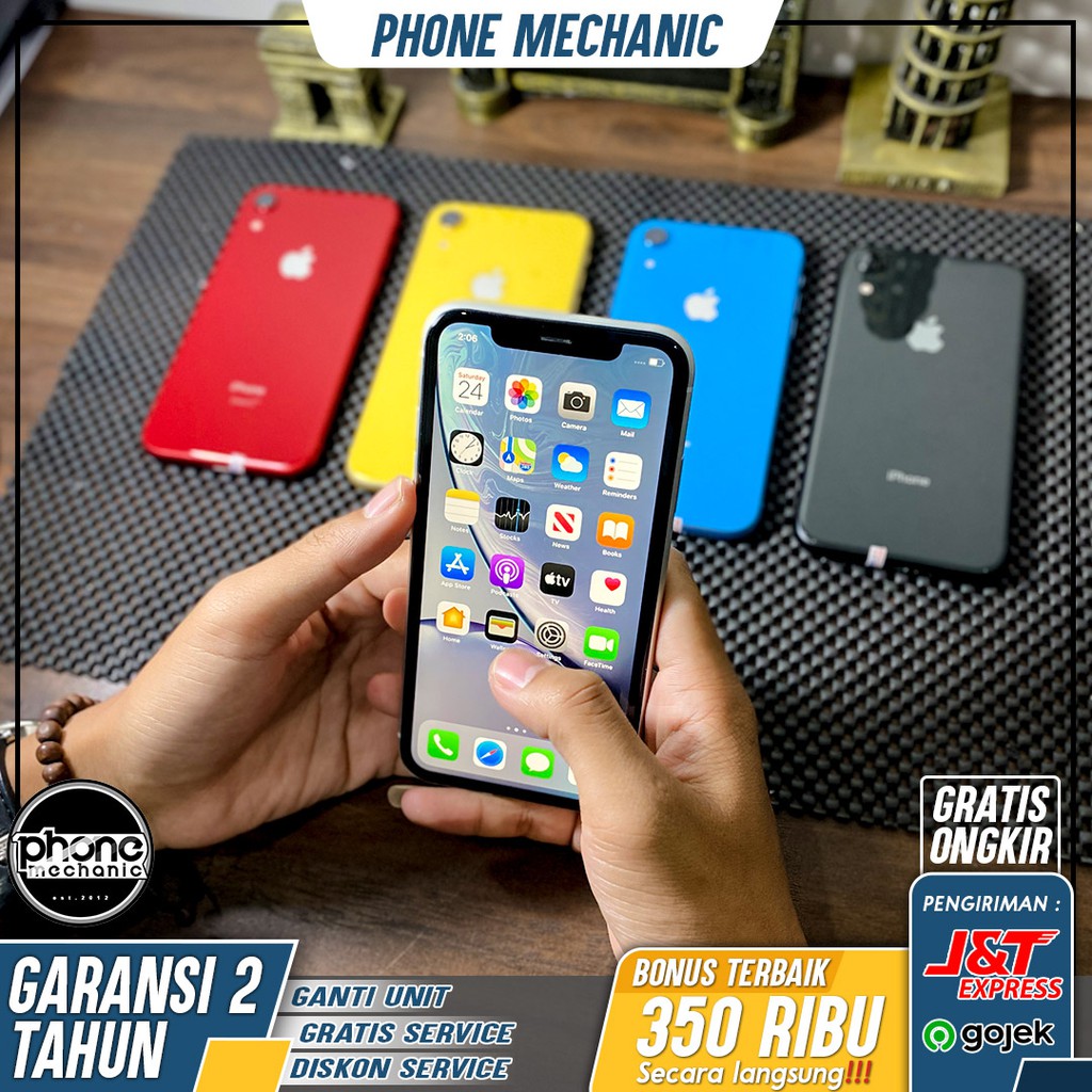 iPhone XR Second Original 64 GB, 128 GB, 256 GB Resmi No Rekondisi-1