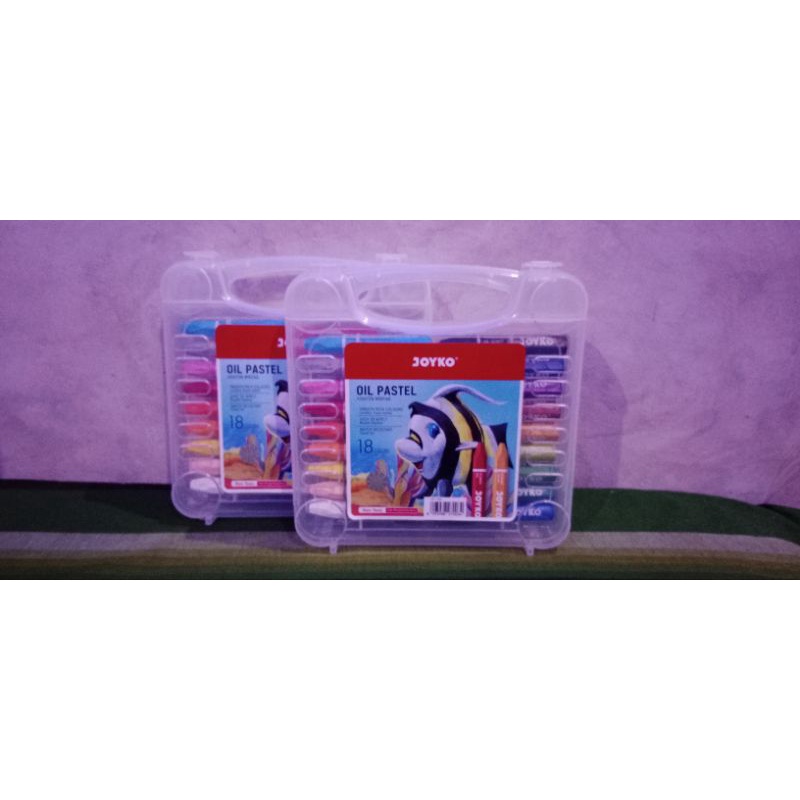 

joyko krayon 18 warna
