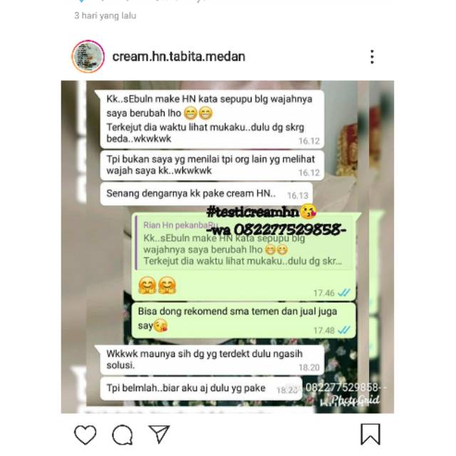 Testi cream hn