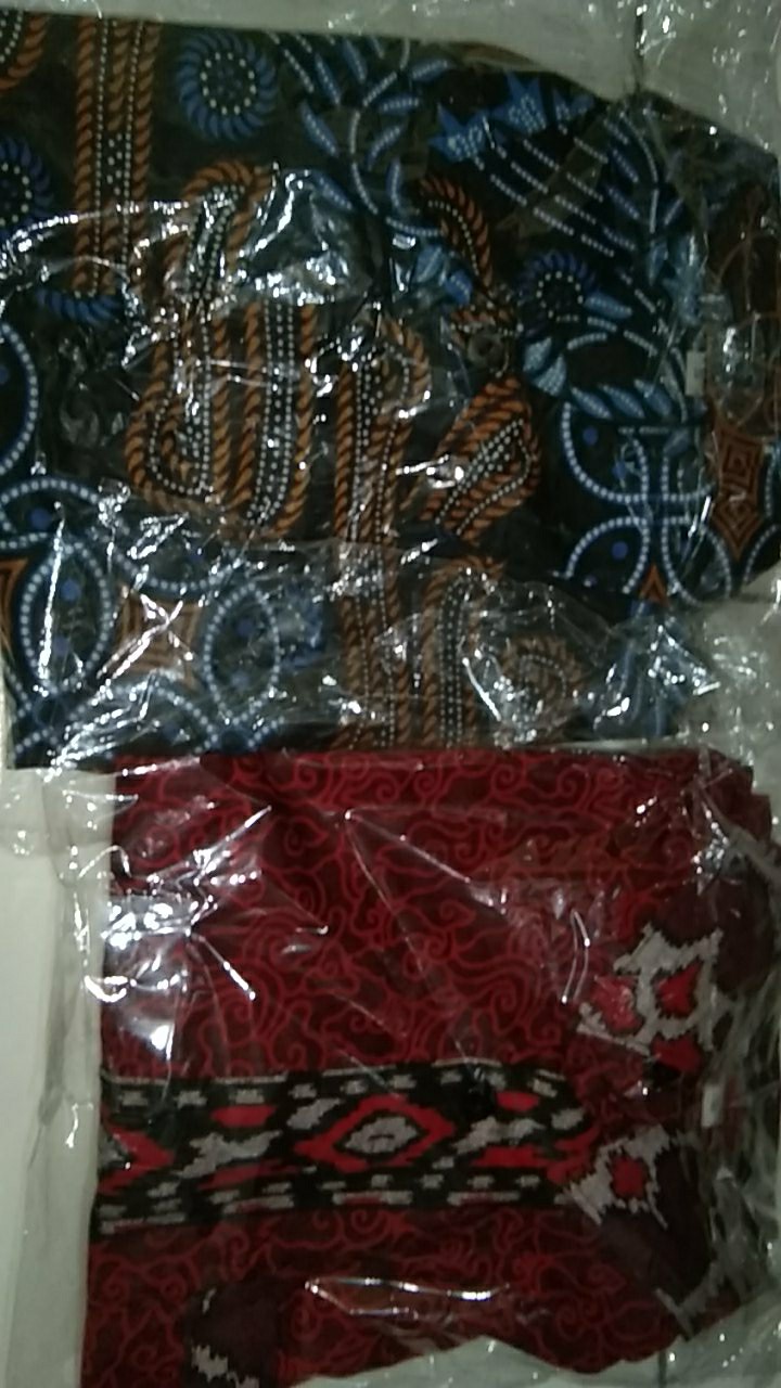 Hem Batik Anak Laki-laki Lengan Pendek Usia 2-10 Tahun