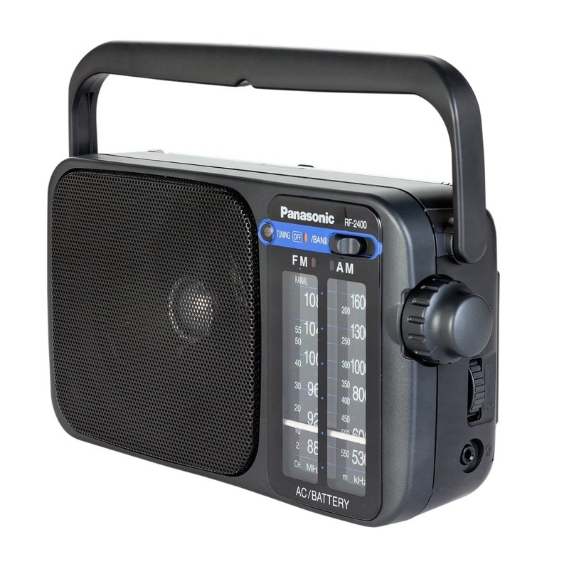 Radio Panasonic RF-2400D Baterai dan Listrik