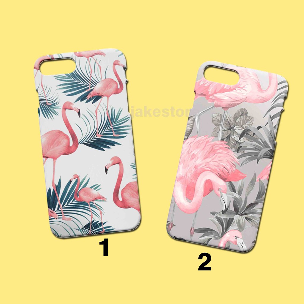 case samsung S6 S7 edge S8 S9 S10 Note 5 8 9 A71 A51 A80 A20 A30 A70 A50s A30s Flamingo Pink casing