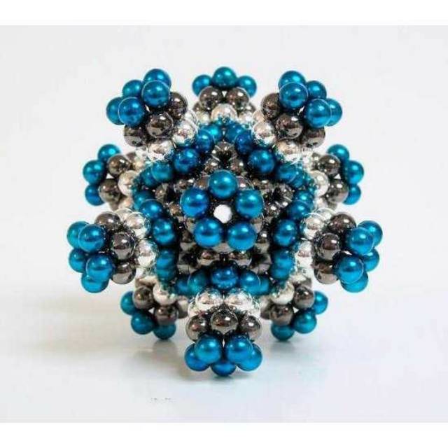 Mainan Anak Anak Murah Magnetic Stick Bucky Balls Steel Sudah Termasuk Box Bulat