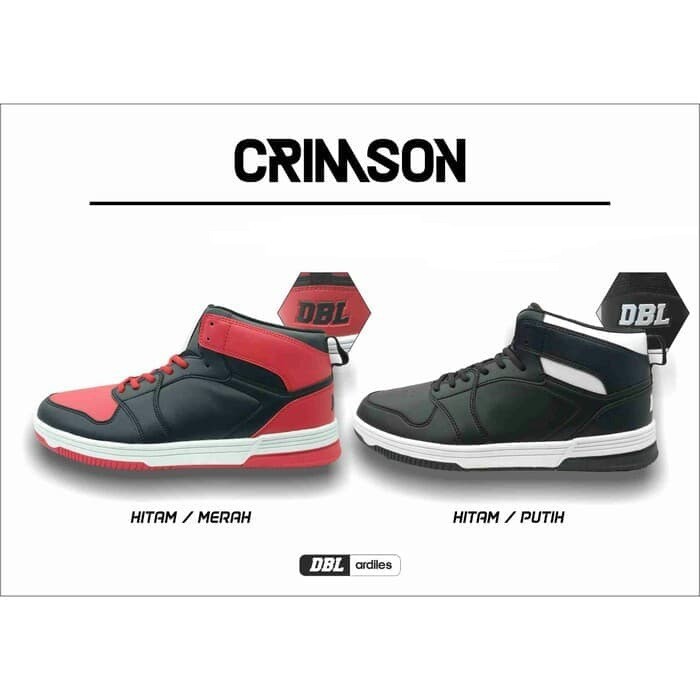 reiko Bayar Ditempat promo Sepatu DBL Ardiles CRIMSON Sepatu Olahraga Basket 100 ORIGINAL