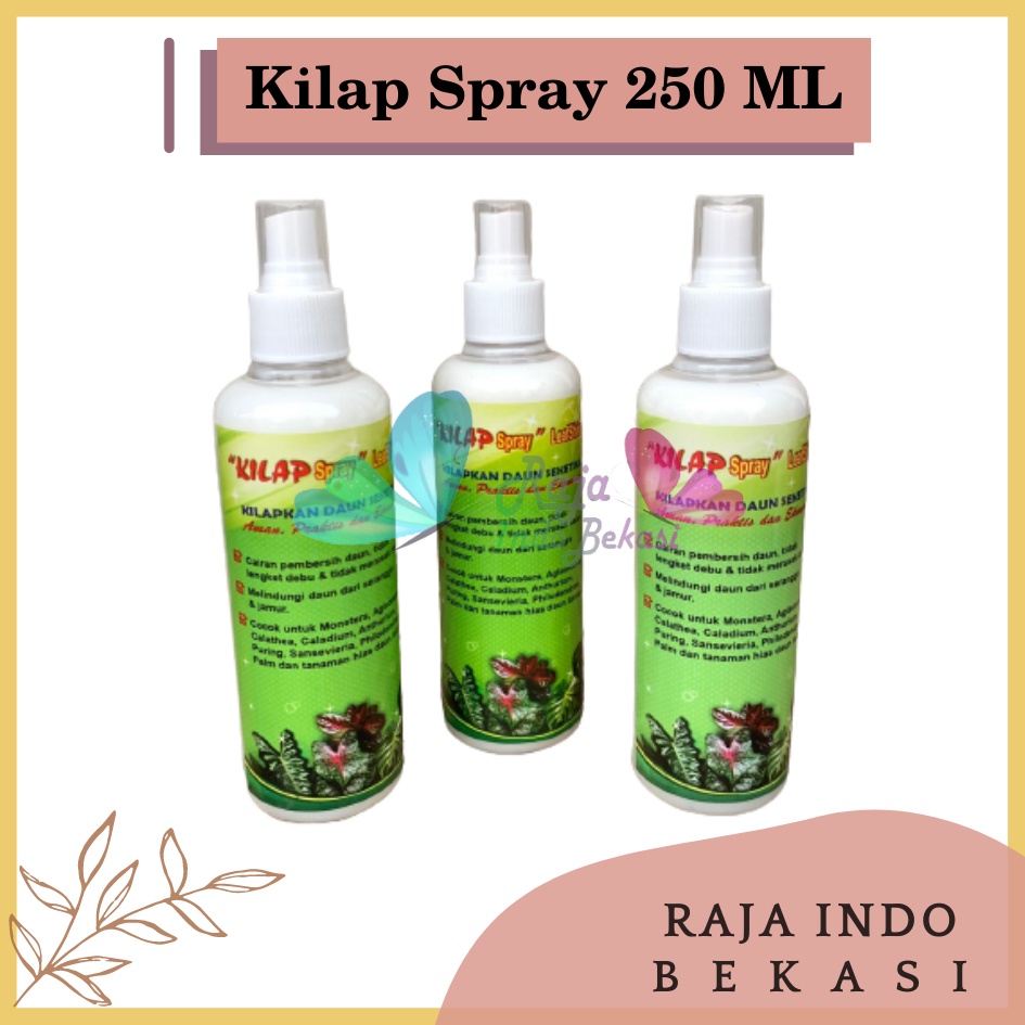 Kilap Spray leafshine 250 ml Pengkilap Daun Seketika Lebih Efisien Semir Pengkilap Daun - Kilap Daun SPRAY 250 ML Pengkilap Daun Seketika Lebih Efisien kilap daun spray 250 ml